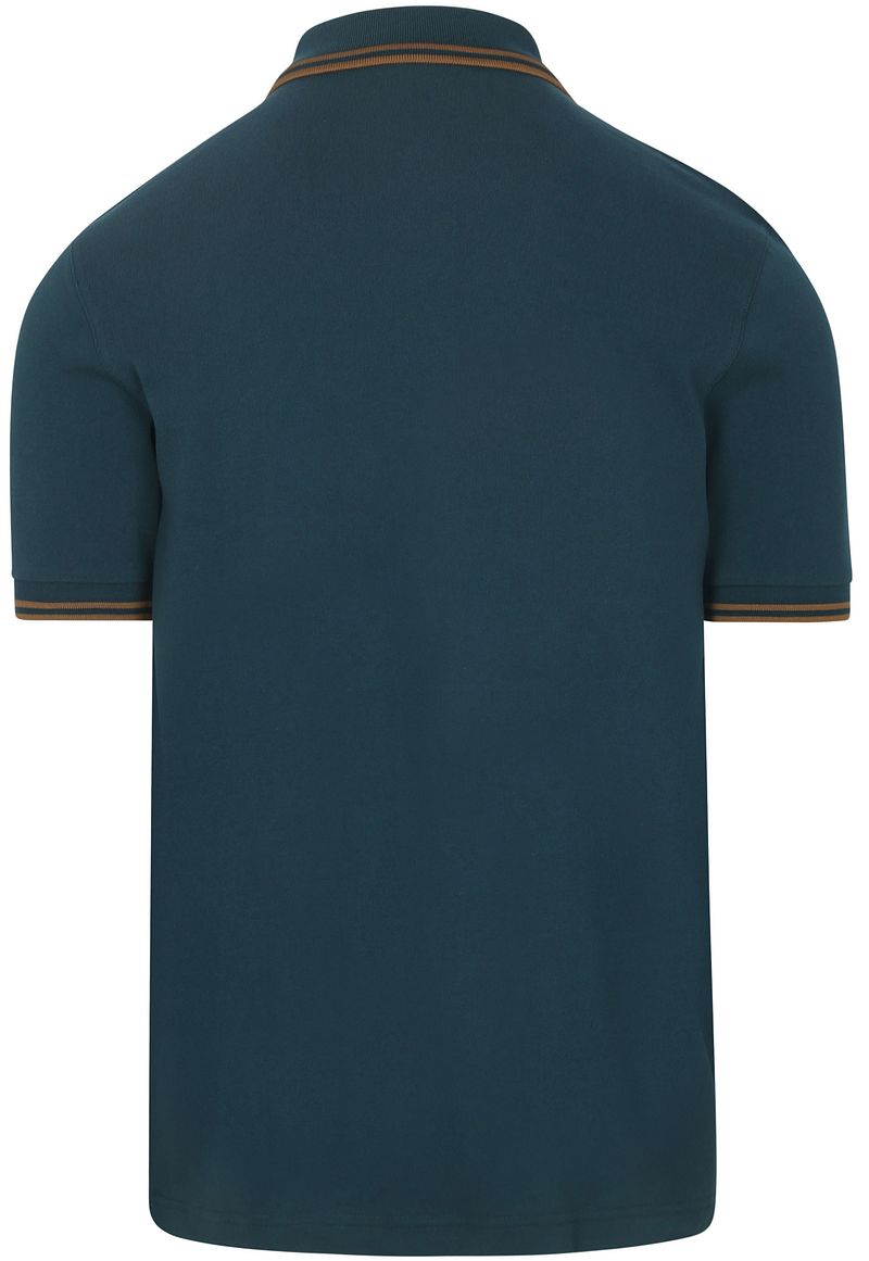 Fred Perry Polo Twin Tipped M3600 Petrol - Größe XL günstig online kaufen