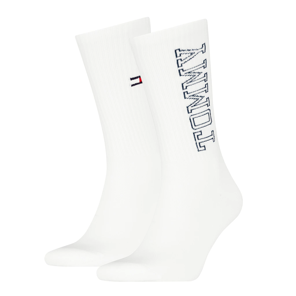 Tommy Hilfiger Socken "TH UNI TJ SOCK 2P TOMMY", (2 Paar), mit auffälligem günstig online kaufen