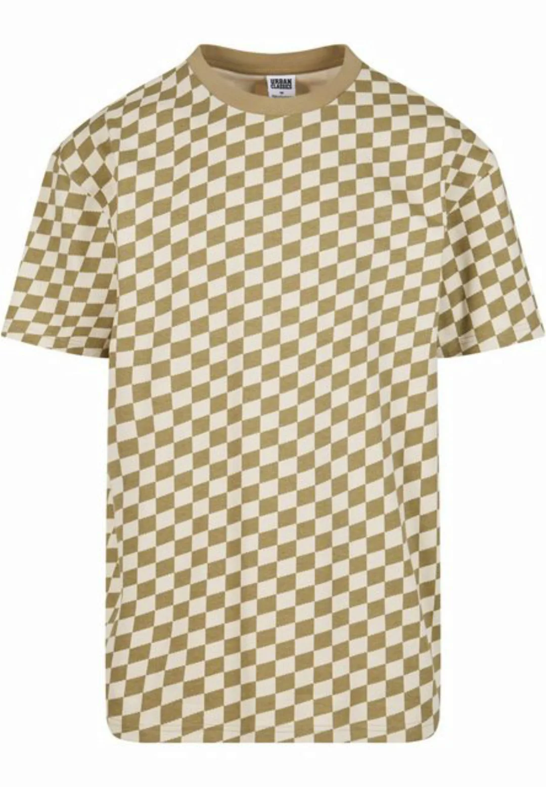 URBAN CLASSICS Langarmhemd Urban Classics Herren Oversized Check Tee (1-tlg günstig online kaufen