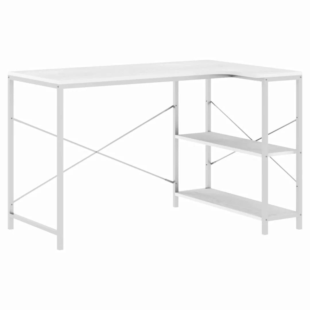 Computertisch Weiß 110x72x70 Cm Spanplatte günstig online kaufen