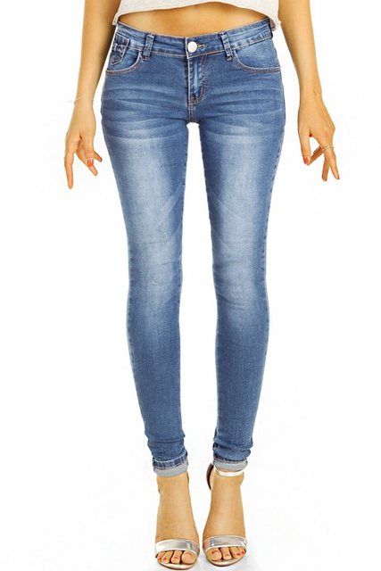 be styled Skinny-fit-Jeans Low Waist Jeans Hüftjeans Skinny fit Hosen - Dam günstig online kaufen