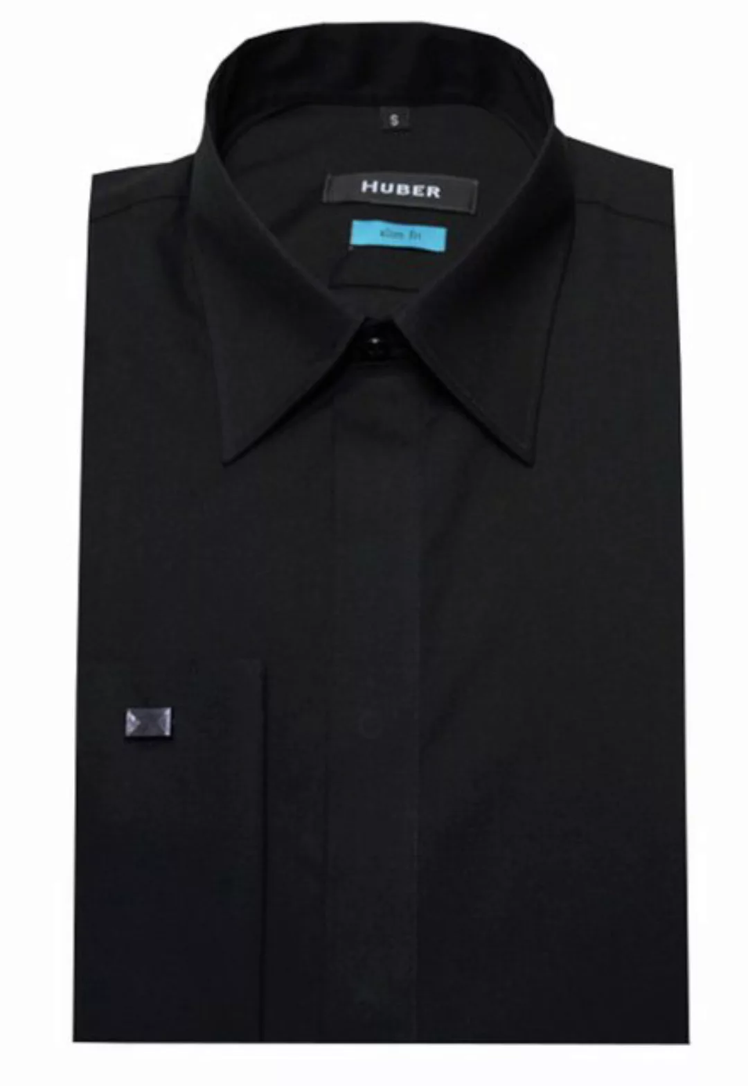 Huber Hemden Langarmhemd HU-0361 Slim Fit-Tailliert schlanke Passform Umsch günstig online kaufen