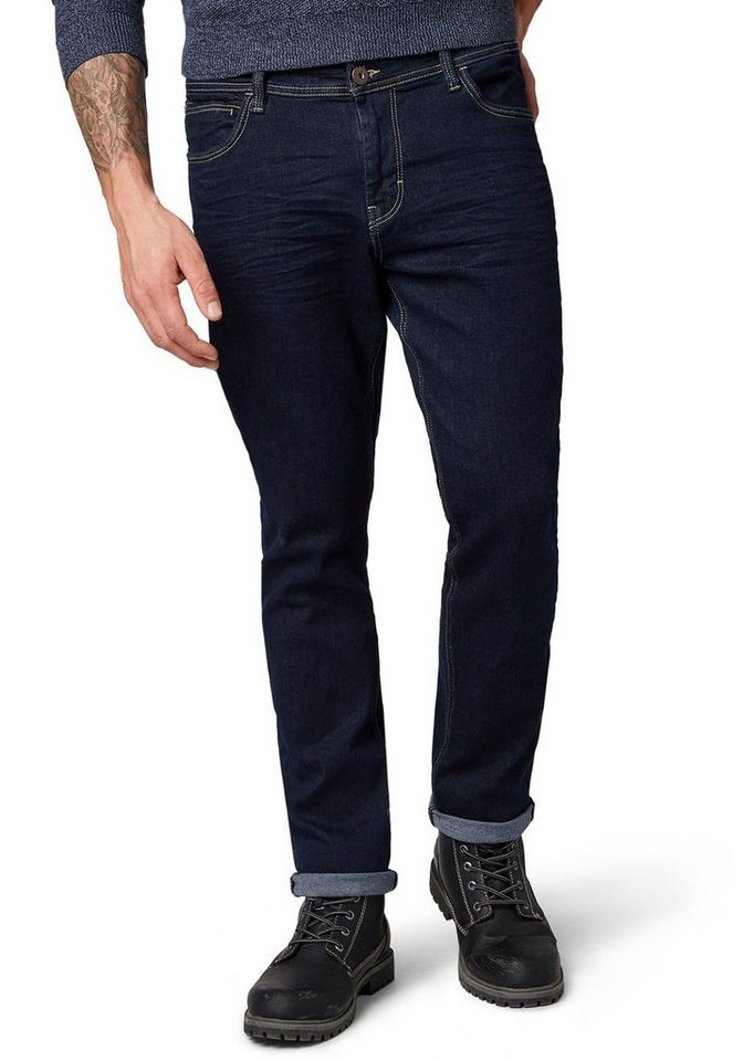 TOM TAILOR 5-Pocket-Jeans Josh in Used-Waschung günstig online kaufen