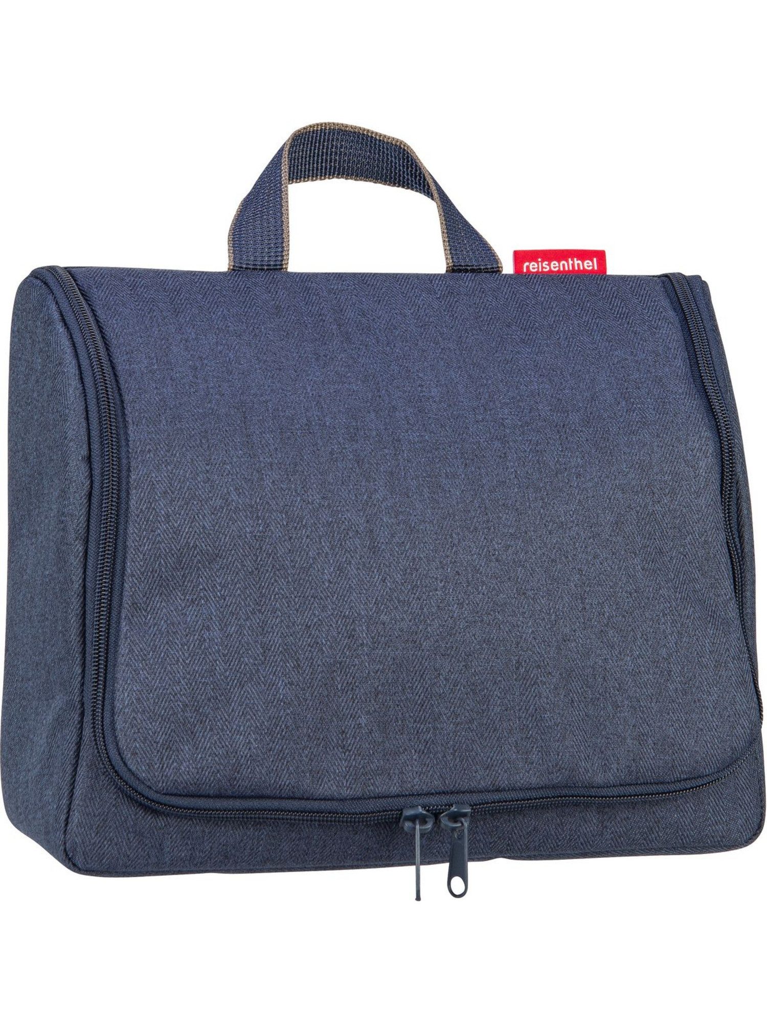 REISENTHEL® Kulturbeutel toiletbag XL herringbone grey, günstig online kaufen