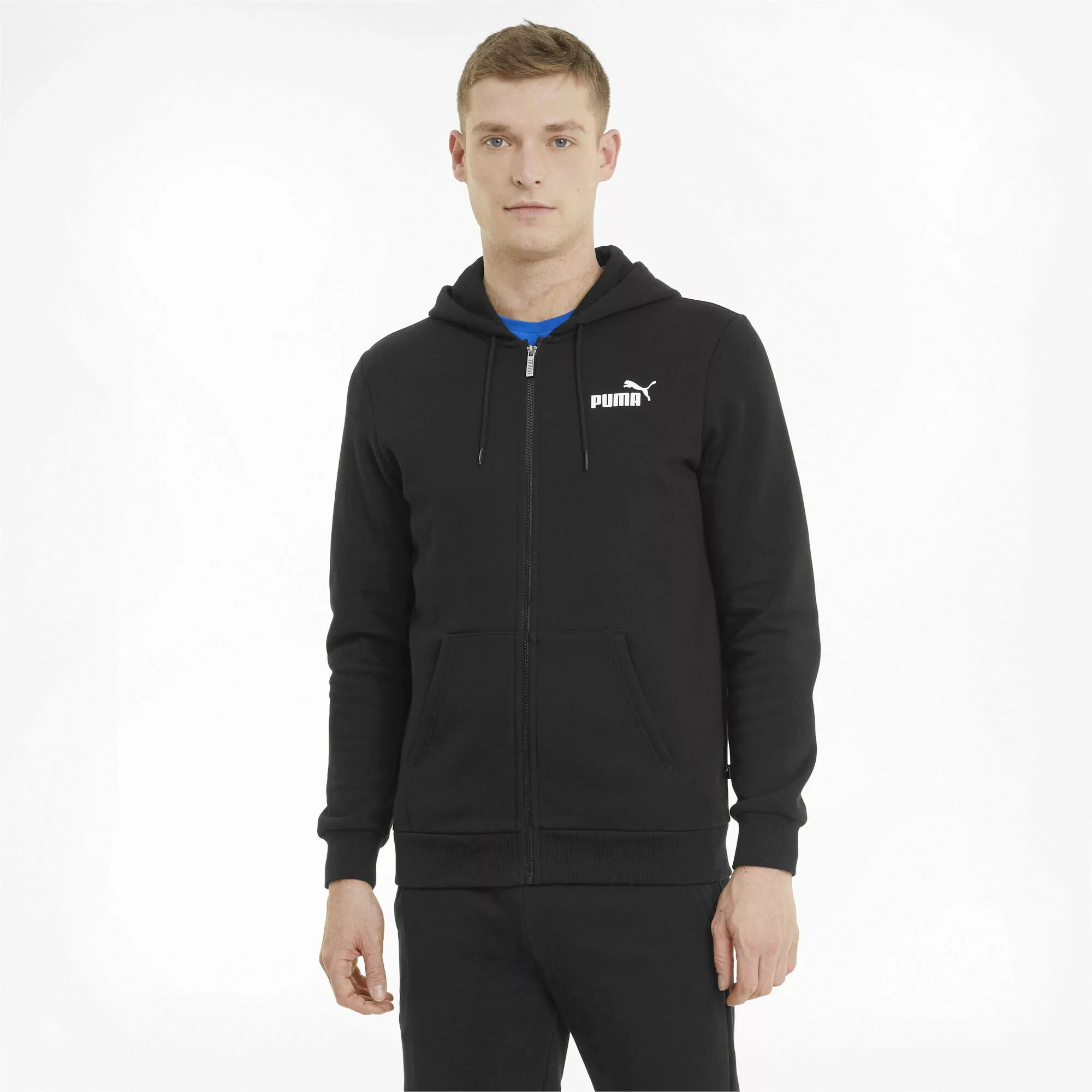 PUMA Sweatjacke Puma Herren Sweatjacke Essentials Small Logo FZ Hoodie 5867 günstig online kaufen