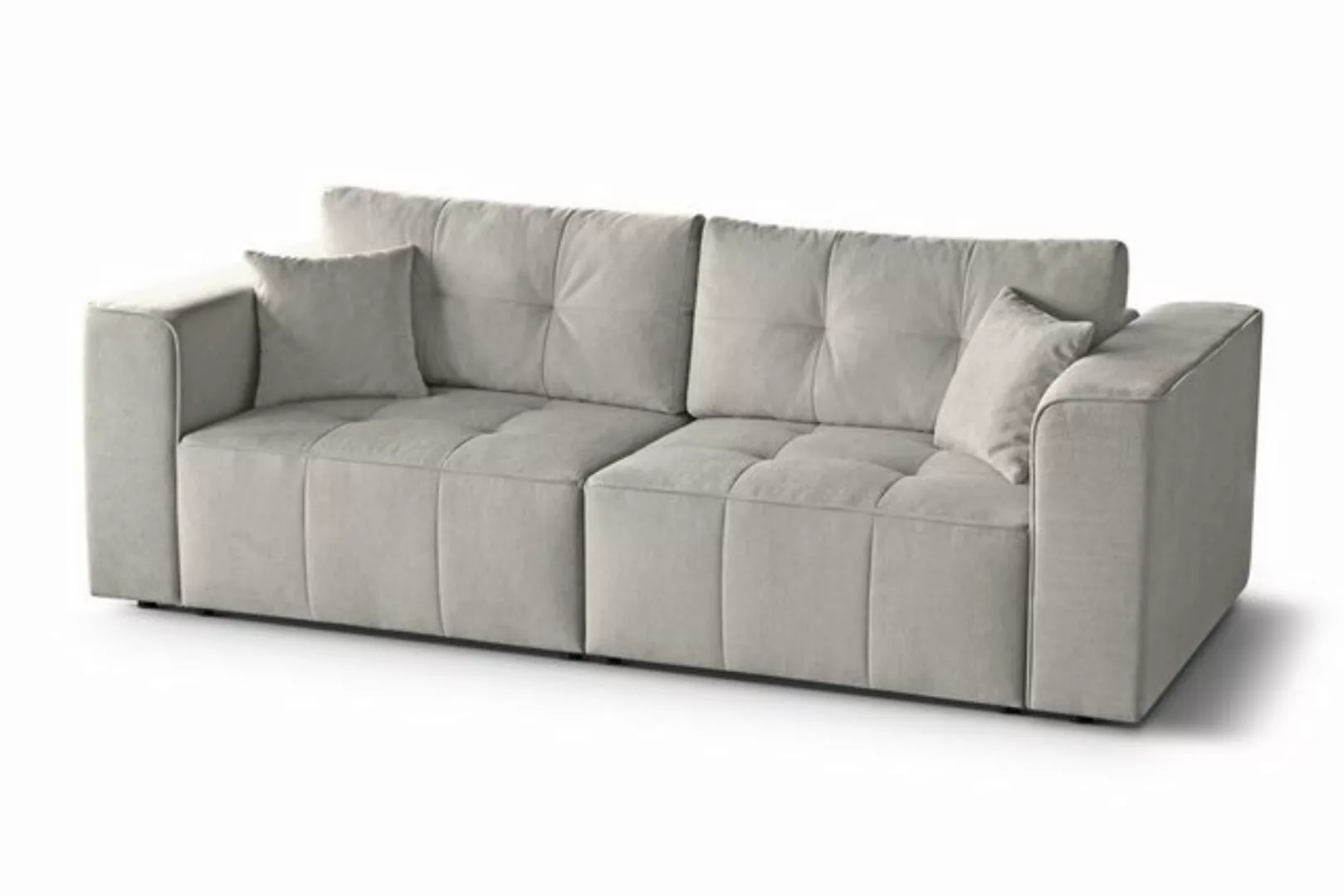 Beautysofa Loungesofa Modernes, stilvolles Sofa mit großem Schlafbereich BA günstig online kaufen