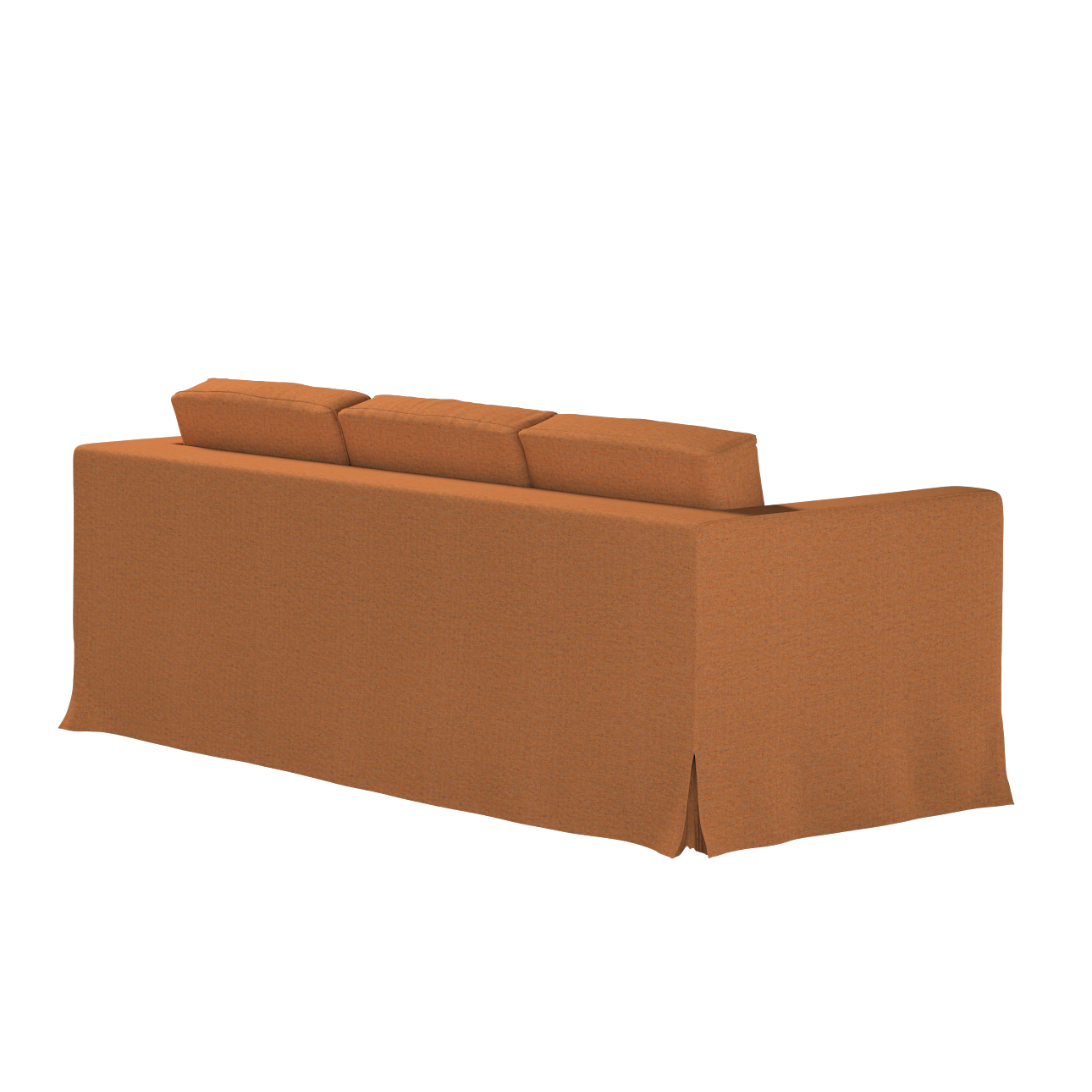 Bezug für Karlanda 3-Sitzer Sofa nicht ausklappbar, lang, orange, Bezug für günstig online kaufen