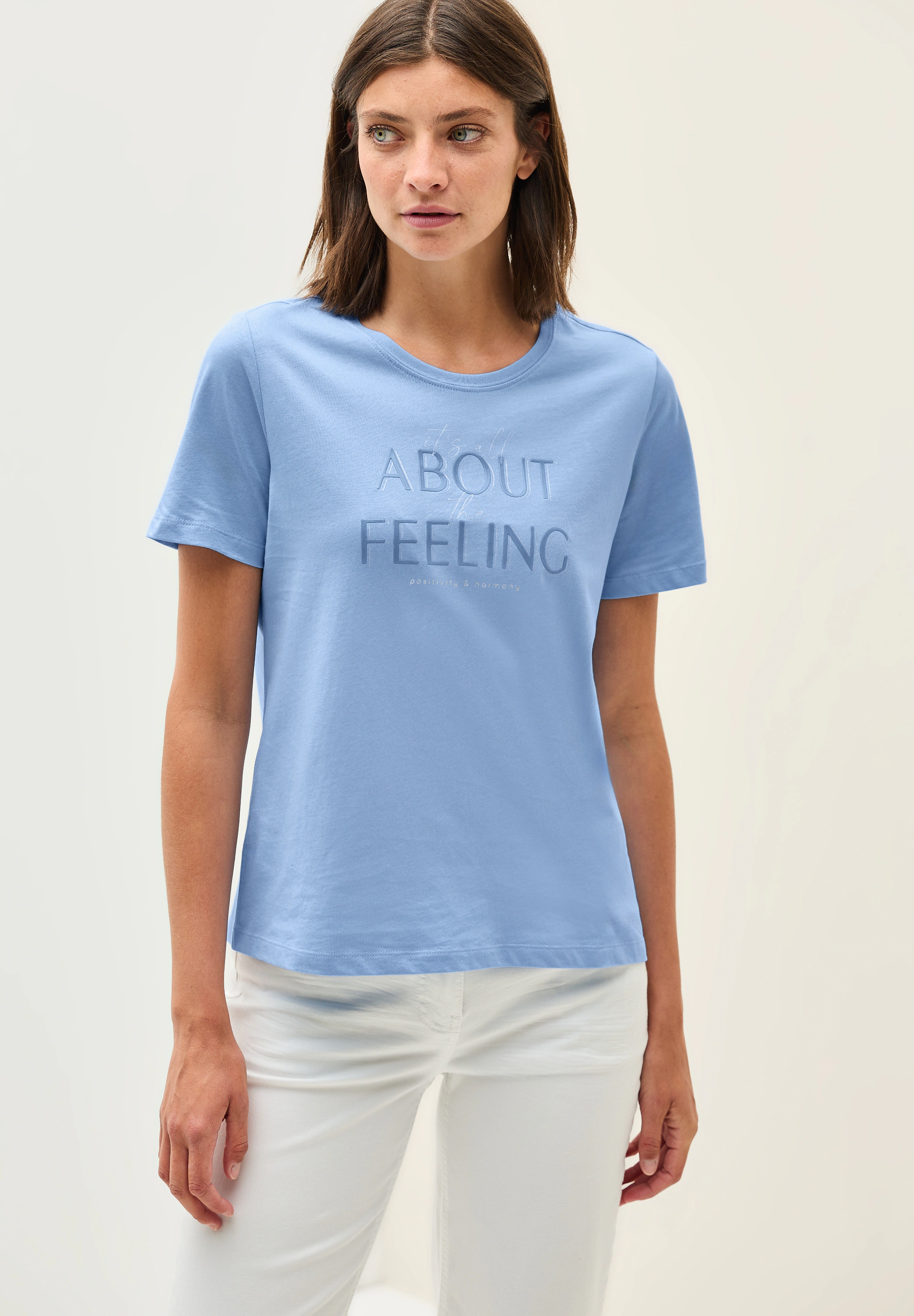 Cecil Print-Shirt, aus reiner Baumwolle günstig online kaufen