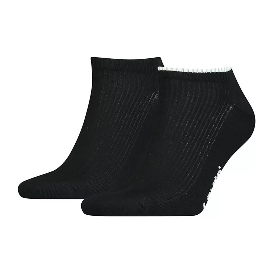 Levi´s ® Rib Witipping Sneaker Low Socken 2 Paare EU 39-42 Black günstig online kaufen