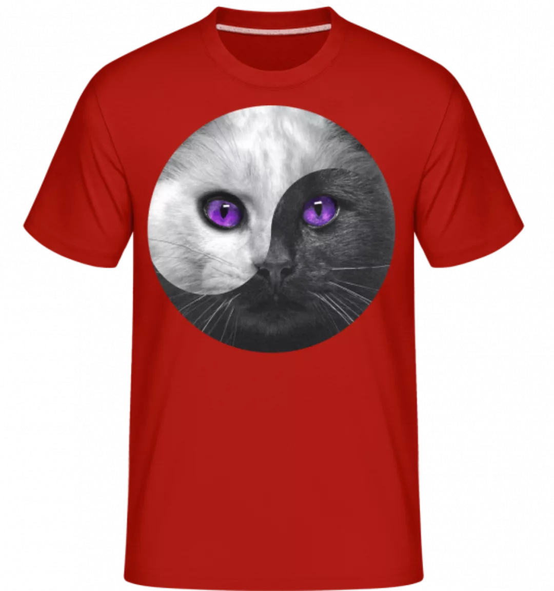 Yin Und Yang Katze · Shirtinator Männer T-Shirt günstig online kaufen