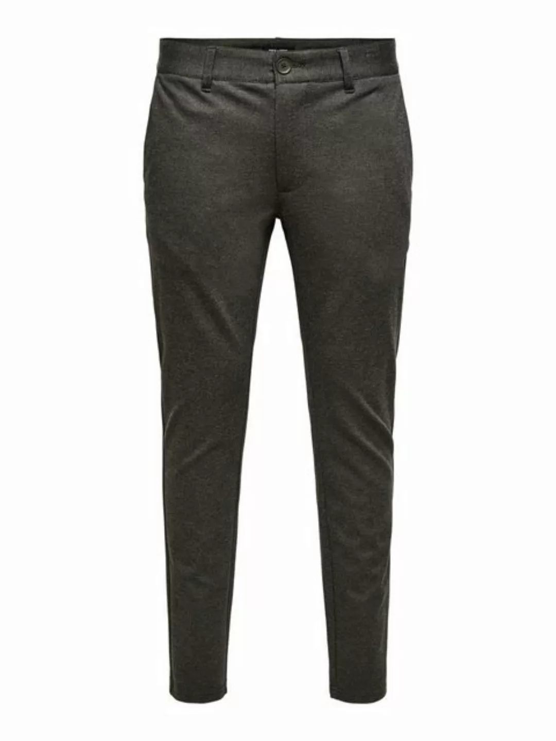 Only & Sons Herren Chino Hose ONSMARK 2911 - Slim Fit - Schwarz günstig online kaufen