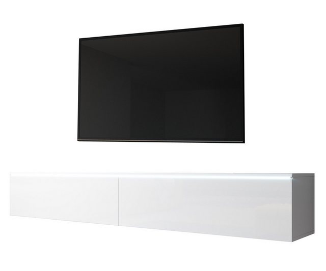 Furnix TV-Schrank BARCELLO Lowboard Fernsehschrank 180 cm mit/ohne LED klas günstig online kaufen