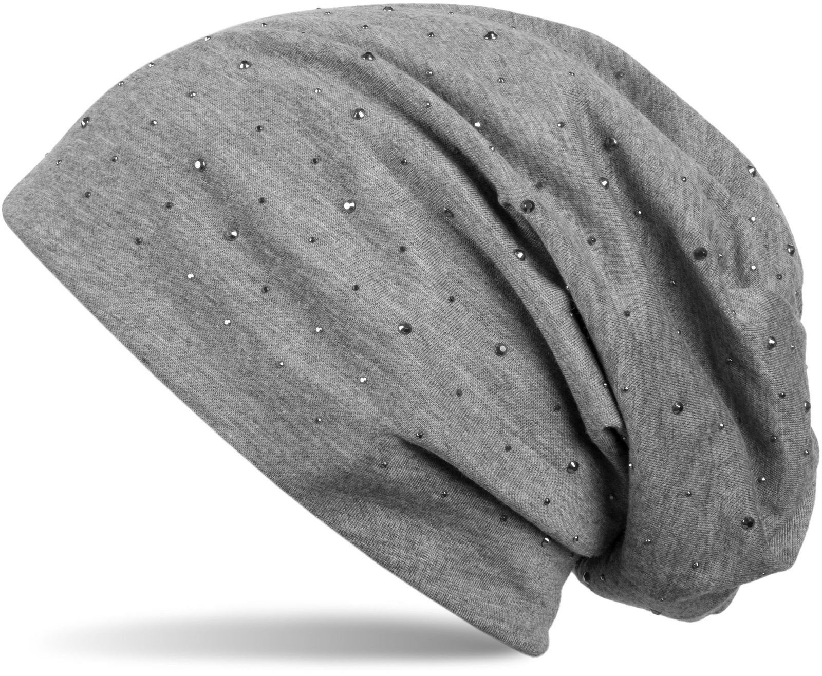 styleBREAKER Beanie Beanie mit Strass Nieten günstig online kaufen