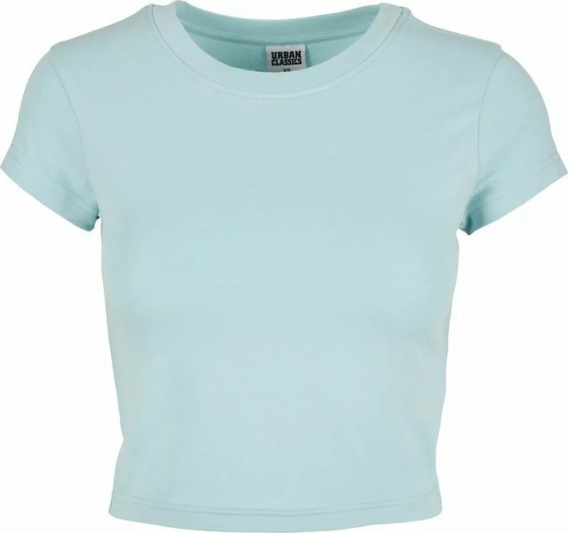 URBAN CLASSICS T-Shirt Urban Classics Damen Ladies Stretch Jersey Cropped T günstig online kaufen