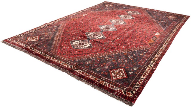 morgenland Orientteppich »Perser - Nomadic - 320 x 235 cm - dunkelrot«, rec günstig online kaufen