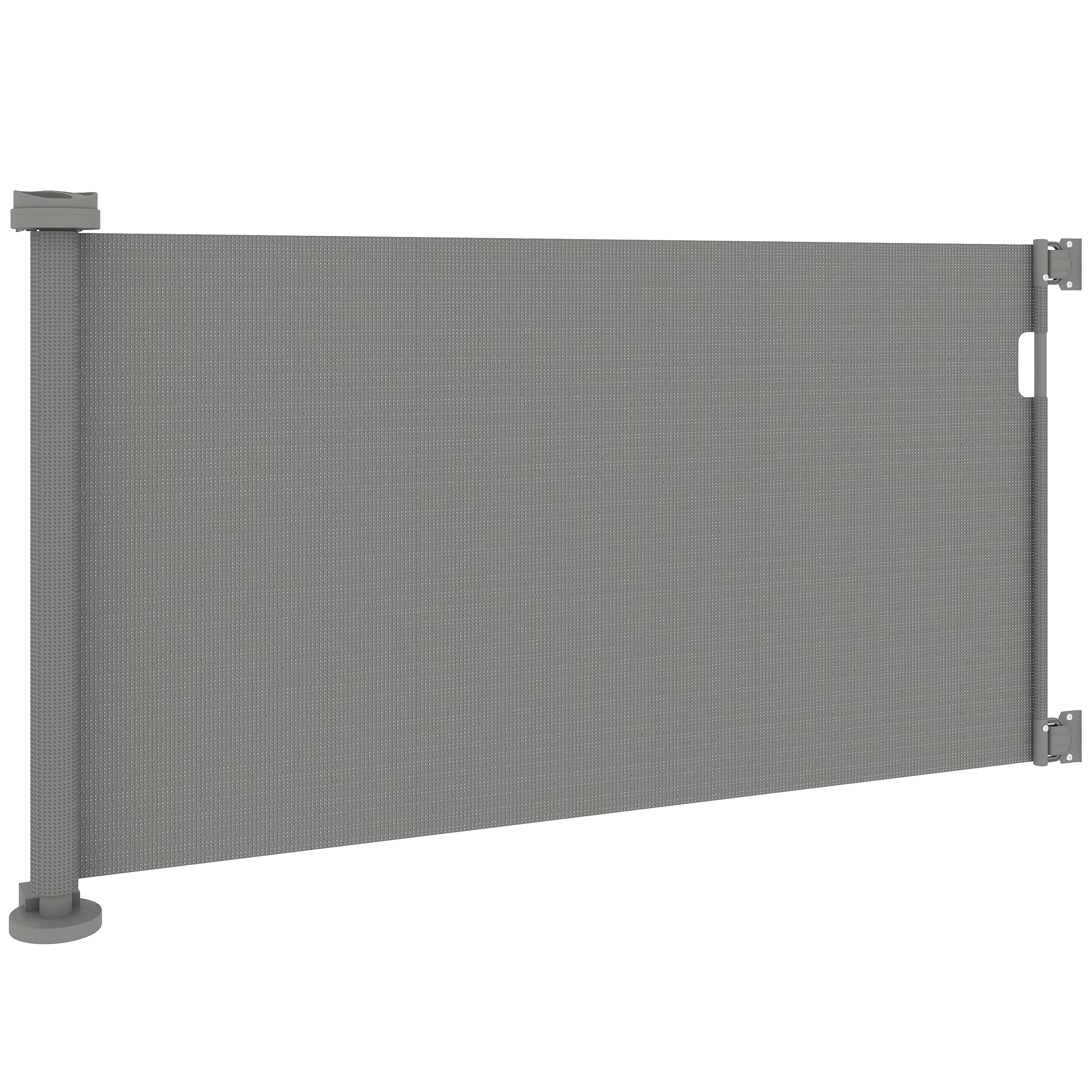 PawHut Treppenschutzgitter Ausziehbar 0-136cm 87 cm Hoch Türschutzgitter Tr günstig online kaufen