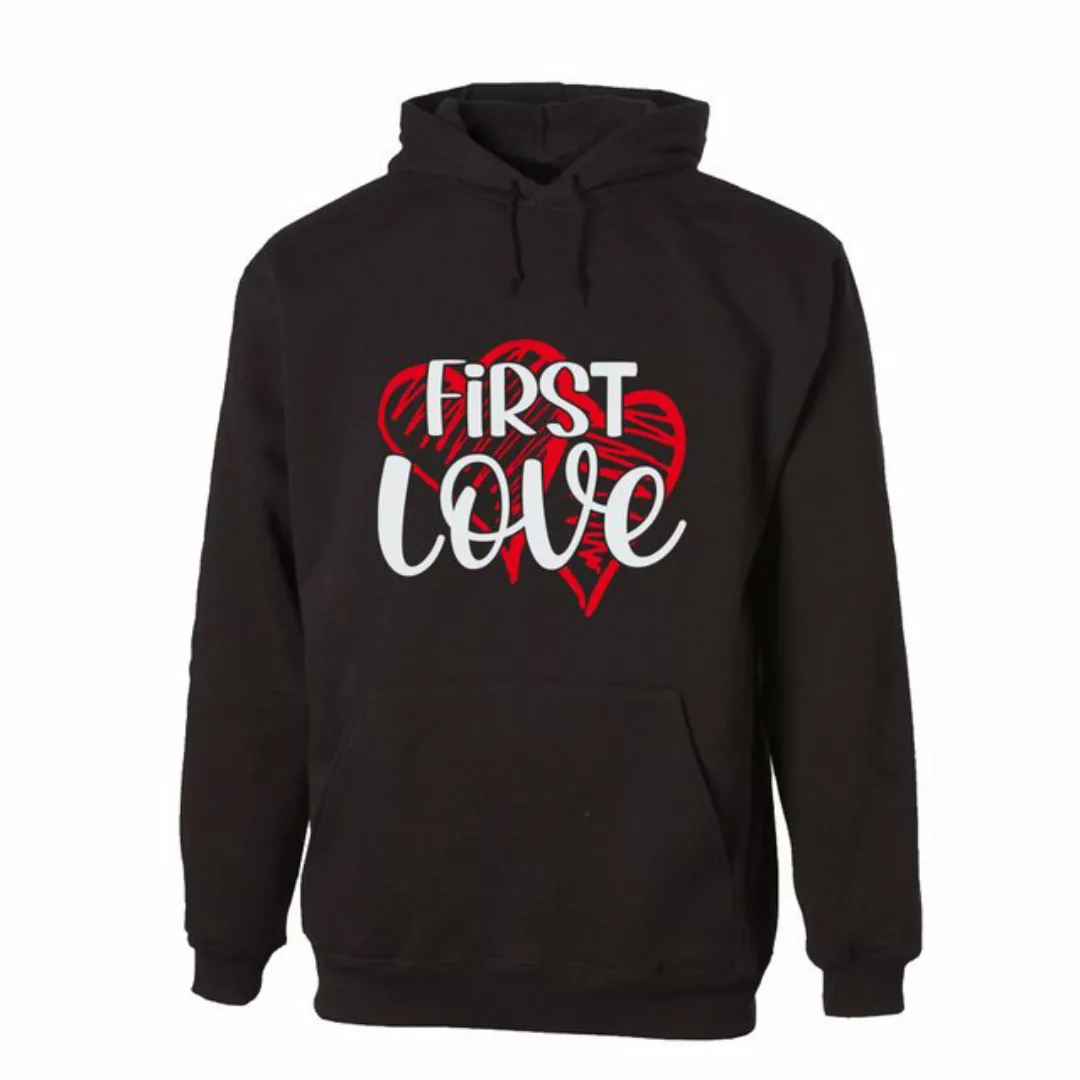 G-graphics Hoodie First love Unisex mit trendigem Frontprint mit Spruch zum günstig online kaufen