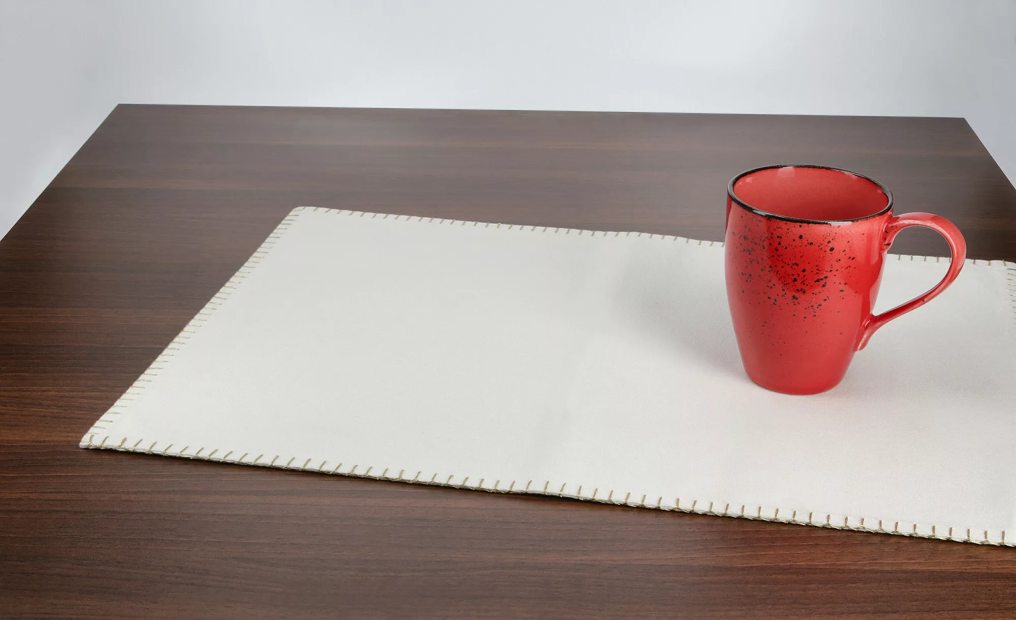 LAVIDA Platzset - creme - 100% Polyester - 33 cm - Sconto günstig online kaufen