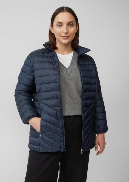 s.Oliver Steppjacke CURVE (1, 1-St) leichte Jacke mit Steppung und Stehkrag günstig online kaufen