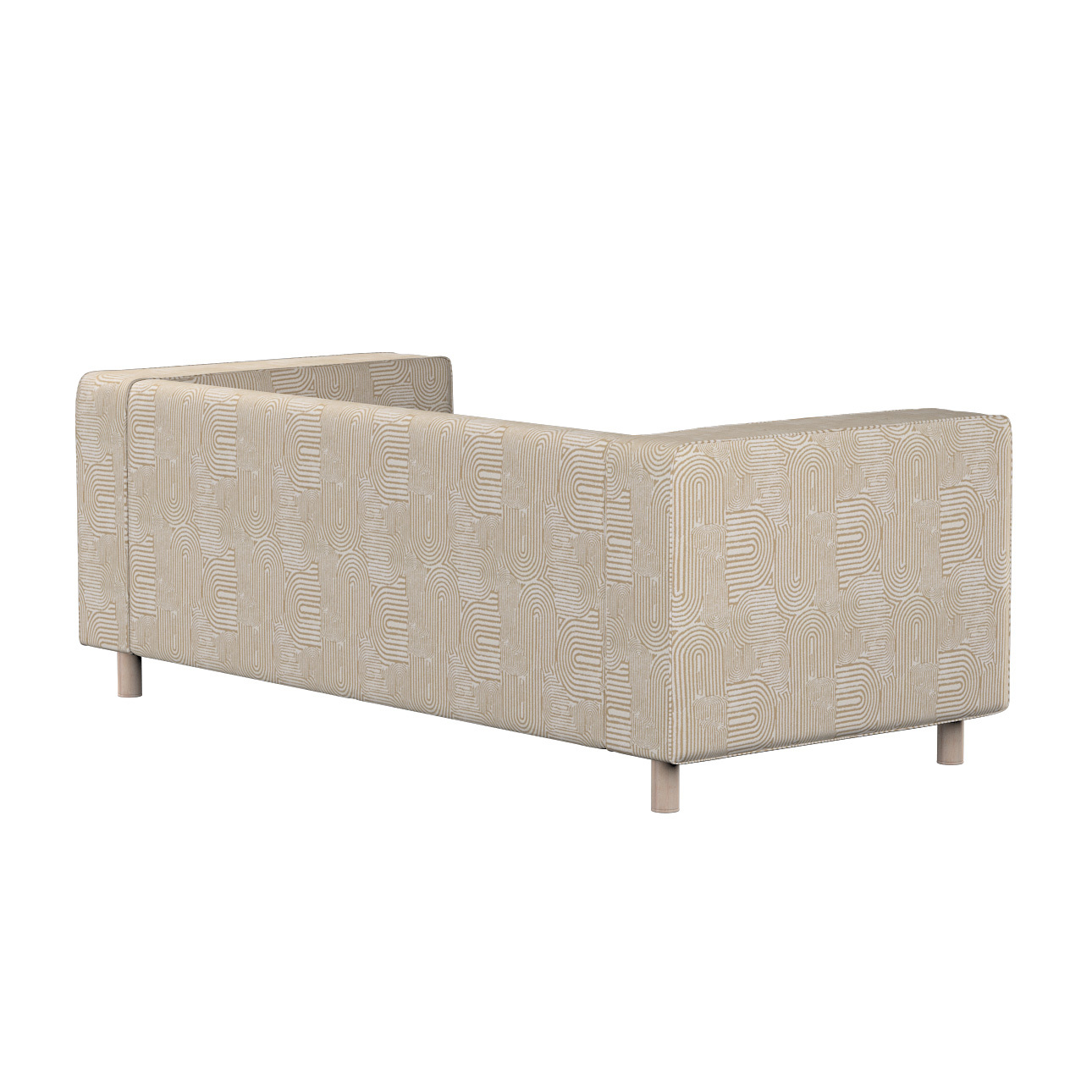 Bezug für Klippan 2-Sitzer Sofa, beige-ecru, Sofahusse, Klippan 2-Sitzer, C günstig online kaufen