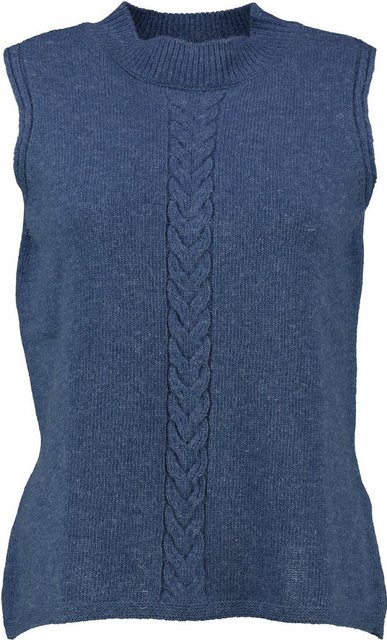 FELICITAS Strickpullover FELICITAS Pullunder Purgstall rauchblau mit edlem günstig online kaufen