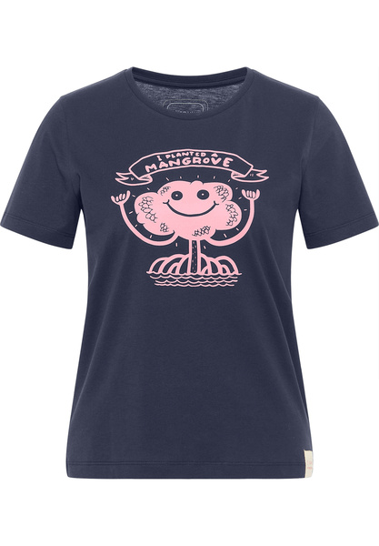 Kurzarm T-shirt "T-shirt With Mangrove Print" günstig online kaufen