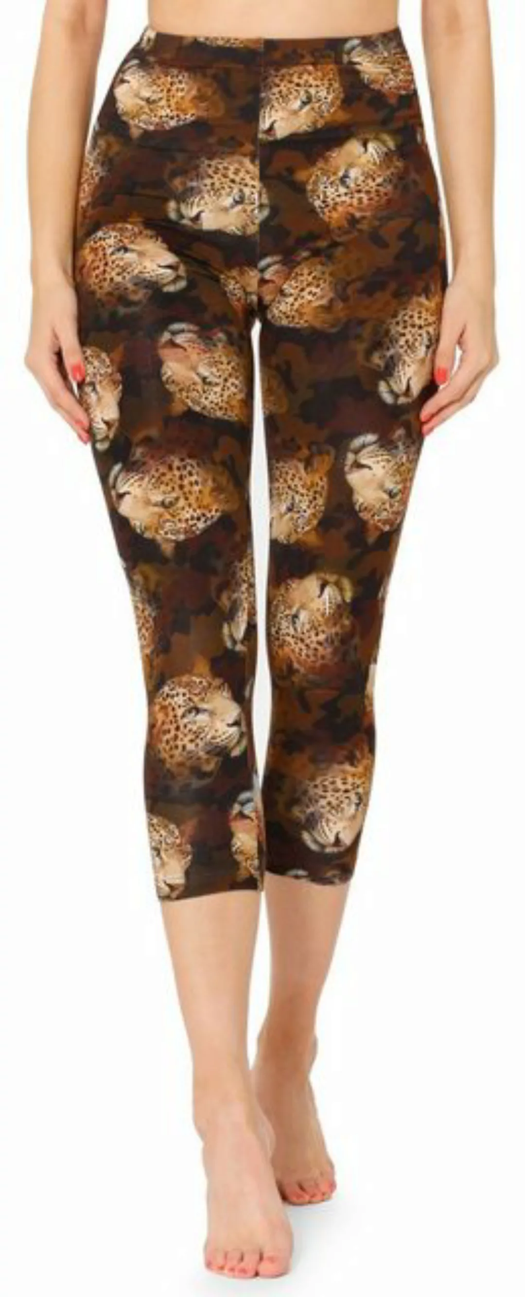 Merry Style Leggings Damen 3/4 Capri Leggings MS10-411 (1-tlg) elastischer günstig online kaufen