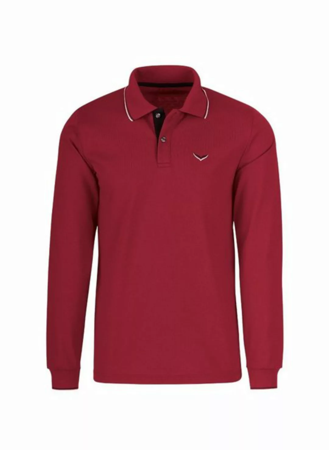 Trigema Poloshirt TRIGEMA Modisches Poloshirt mit langen Armen (1-tlg) günstig online kaufen