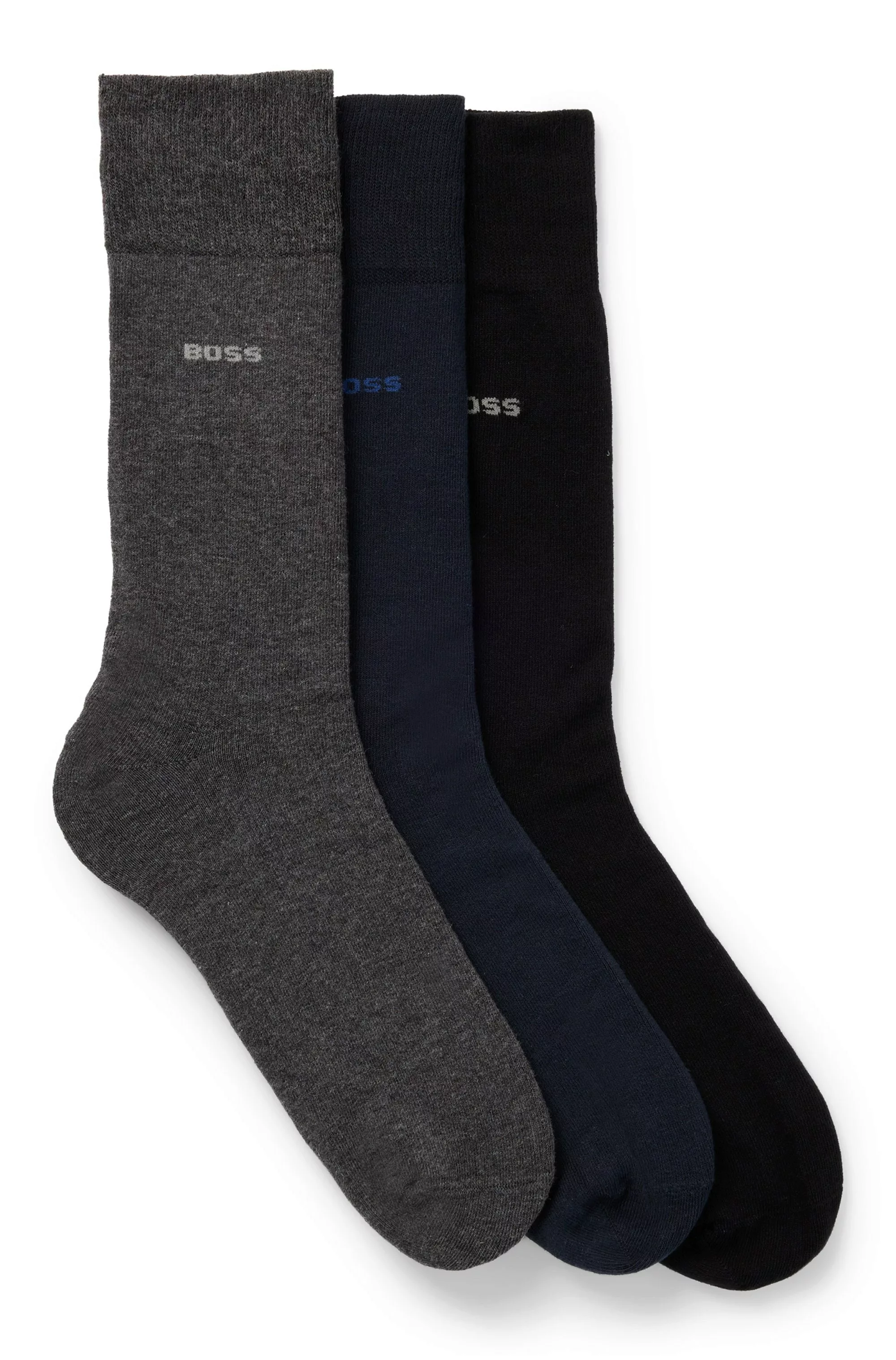 BOSS Socken "3P RS GiftSet Uni CC", (Packung, 3 Paar, 3er Pack), mit einges günstig online kaufen