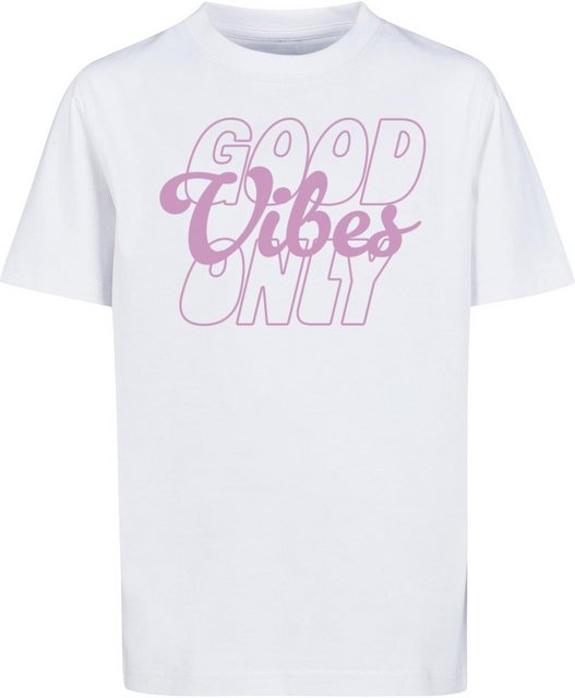 Mister Tee T-Shirt Good Vibes Only Wording Tee günstig online kaufen