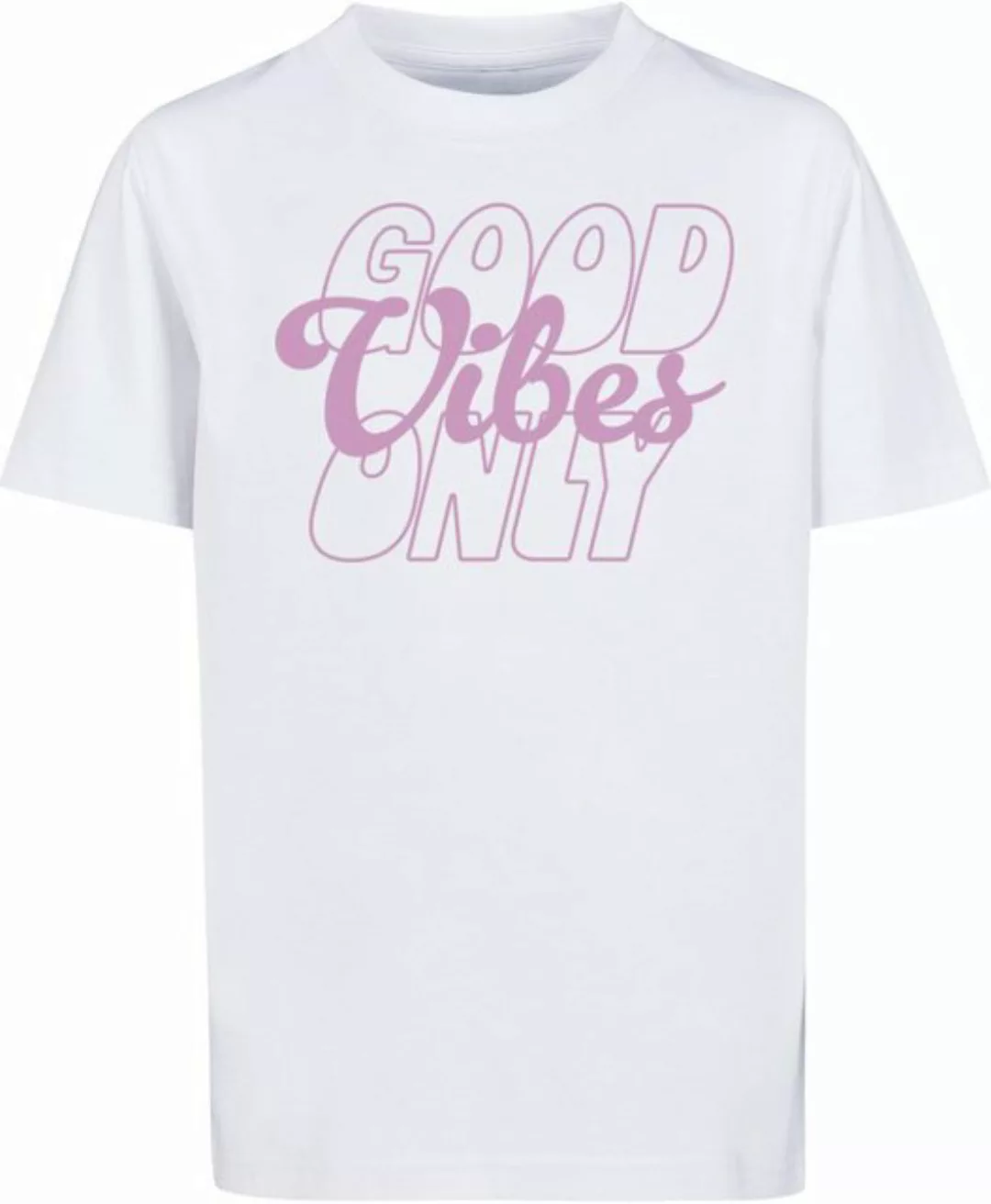 Mister Tee T-Shirt Good Vibes Only Wording Tee günstig online kaufen