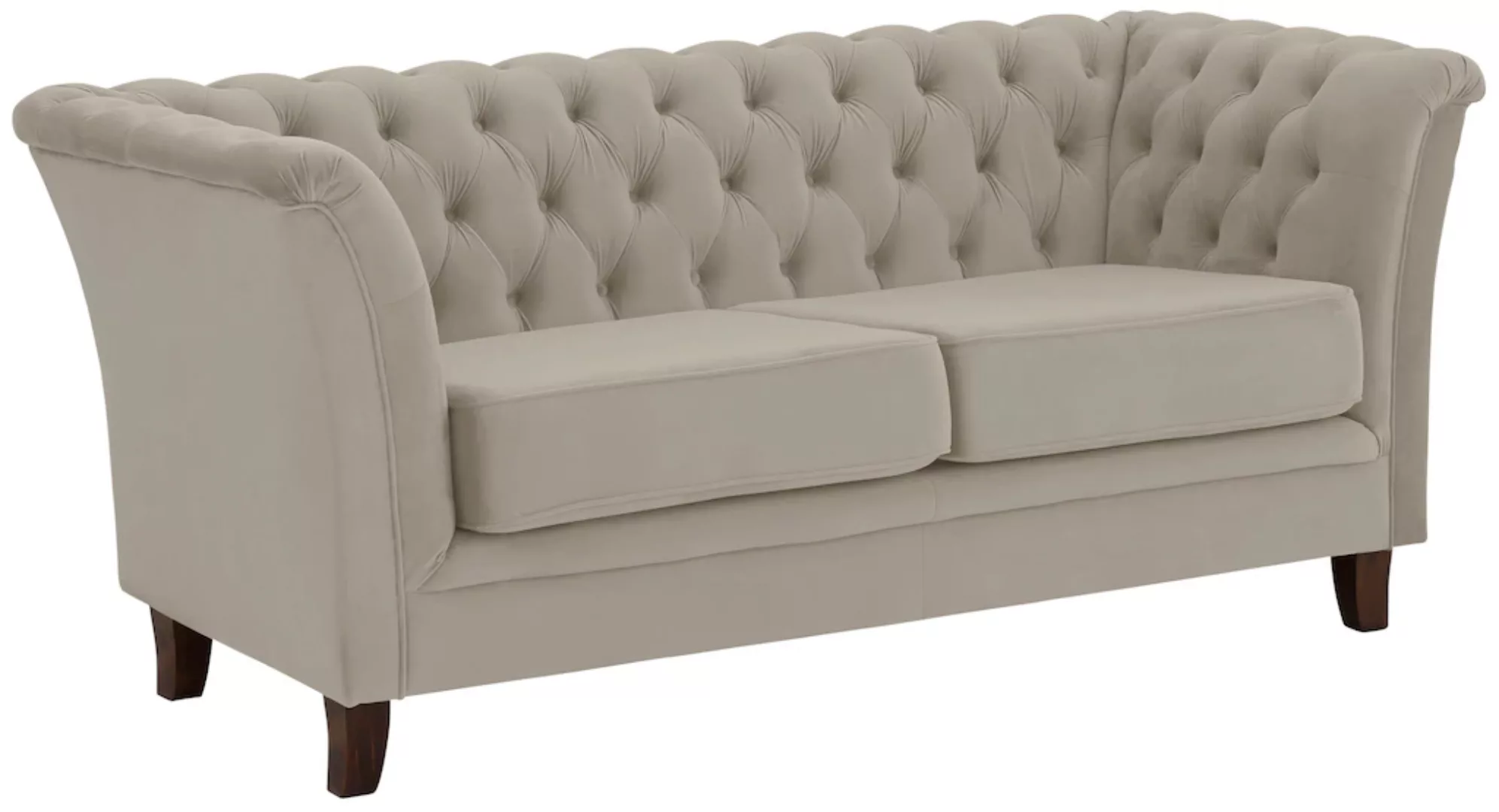 Home affaire Chesterfield-Sofa "Dover", aufwändige Knopfheftung in Chesterf günstig online kaufen