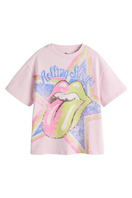 Next T-Shirt Offizielles Rolling Stones Band-T-Shirt, Oversized (1-tlg) günstig online kaufen