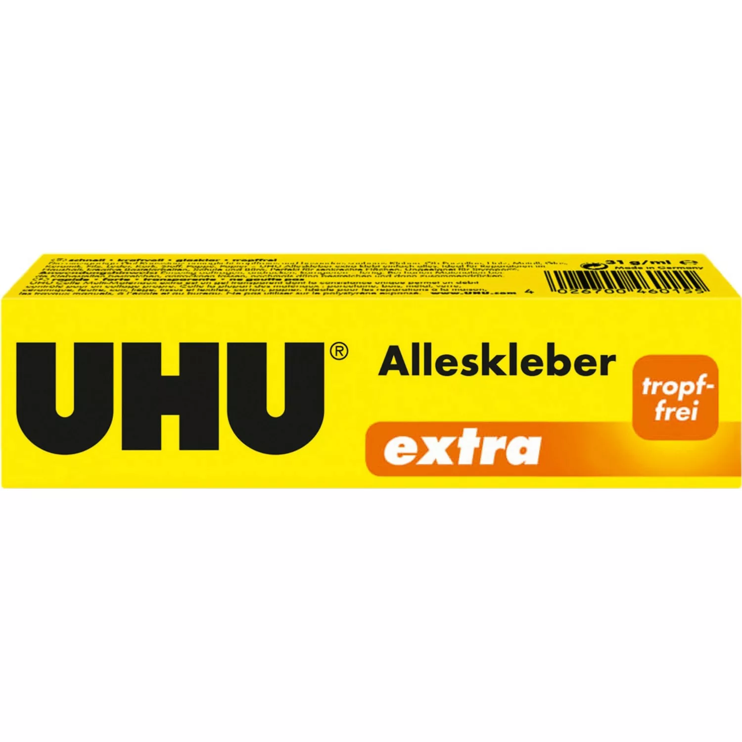 UHU extra Alleskleber, Tube mit 31 g gelb günstig online kaufen
