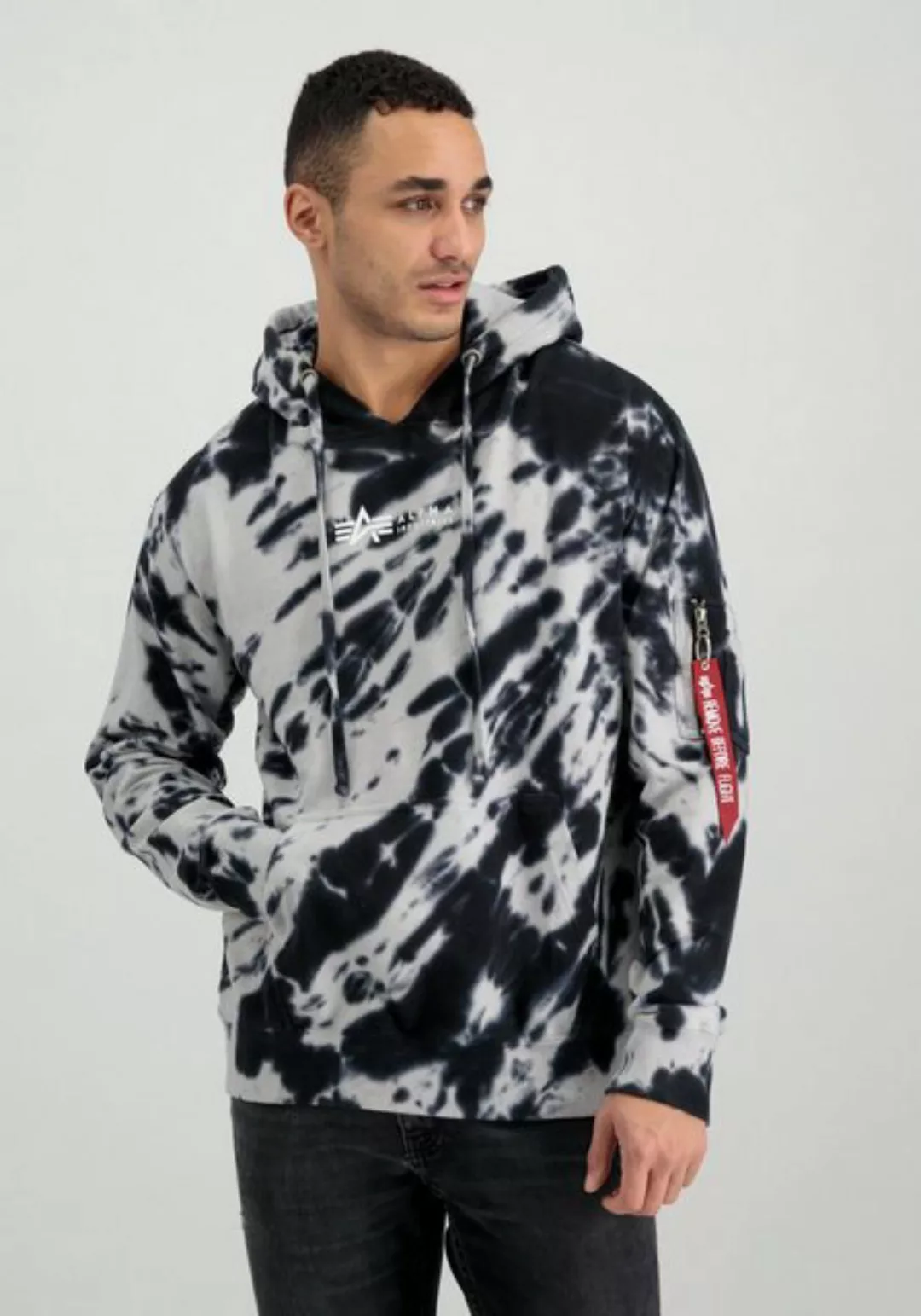 Alpha Industries Hoodie Alpha Industries Men - Hoodies Tie Dye Hoody günstig online kaufen