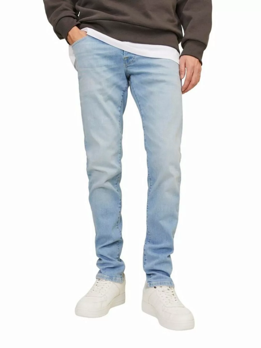 Jack & Jones Herren Jeans JJIGLENN JJICON JJ 259 - Slim Fit - Blau - Blue D günstig online kaufen