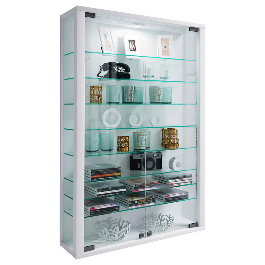 VCM Wandregal "VCM Glasvitrine hängend  Vitrine Glas mit ESG-Sicherheitsgla günstig online kaufen