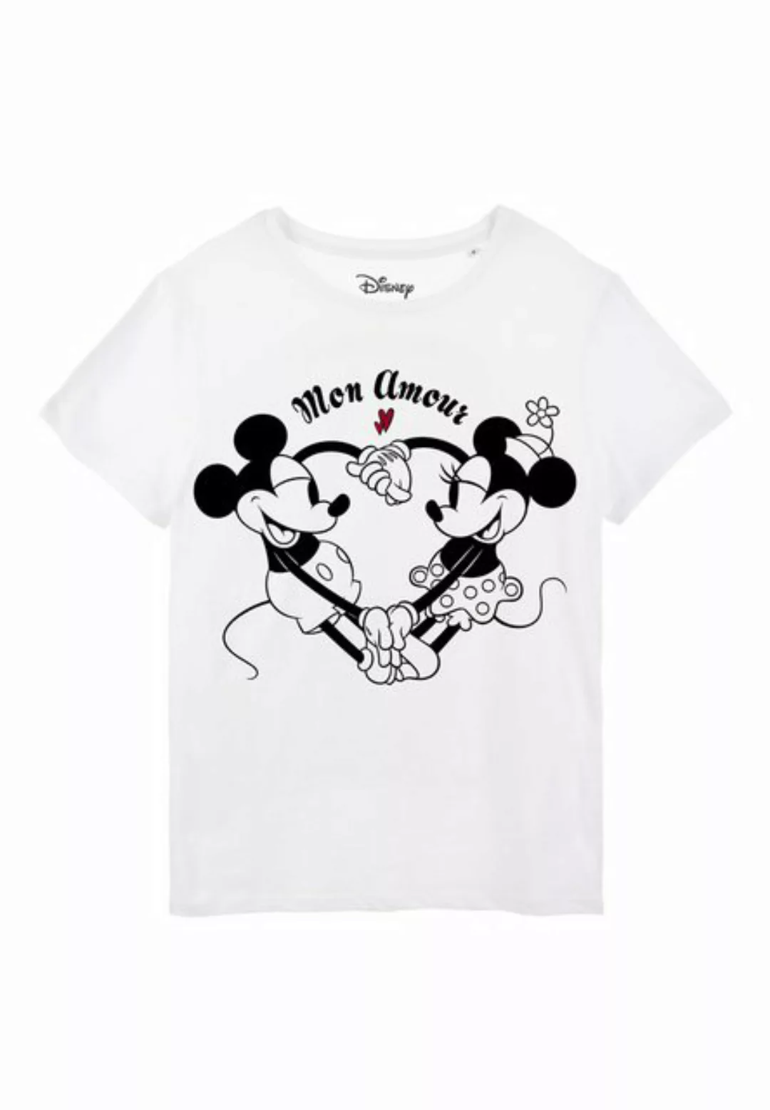 Disney Mickey Mouse T-Shirt T-Shirt Damen Oberteil günstig online kaufen