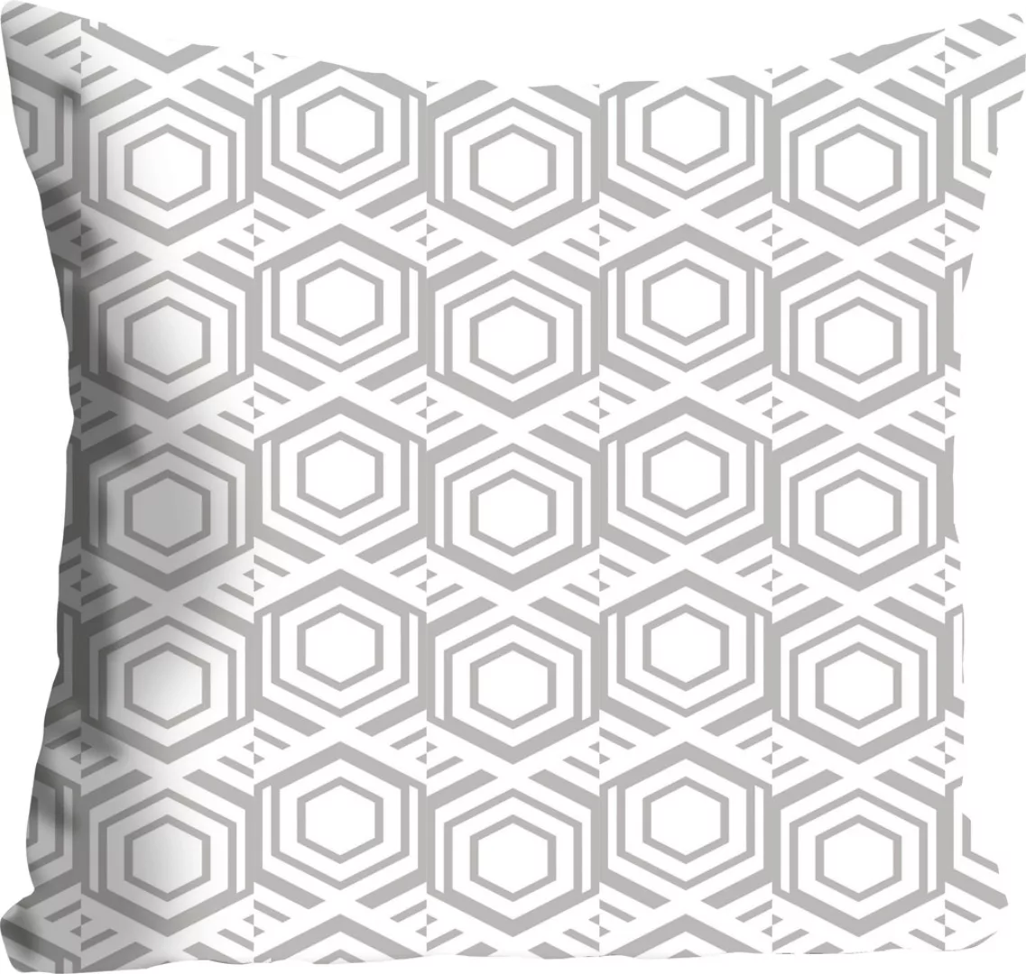 queence Dekokissen »Andreas«, mit modernem Muster, Kissenhülle ohne Füllung günstig online kaufen