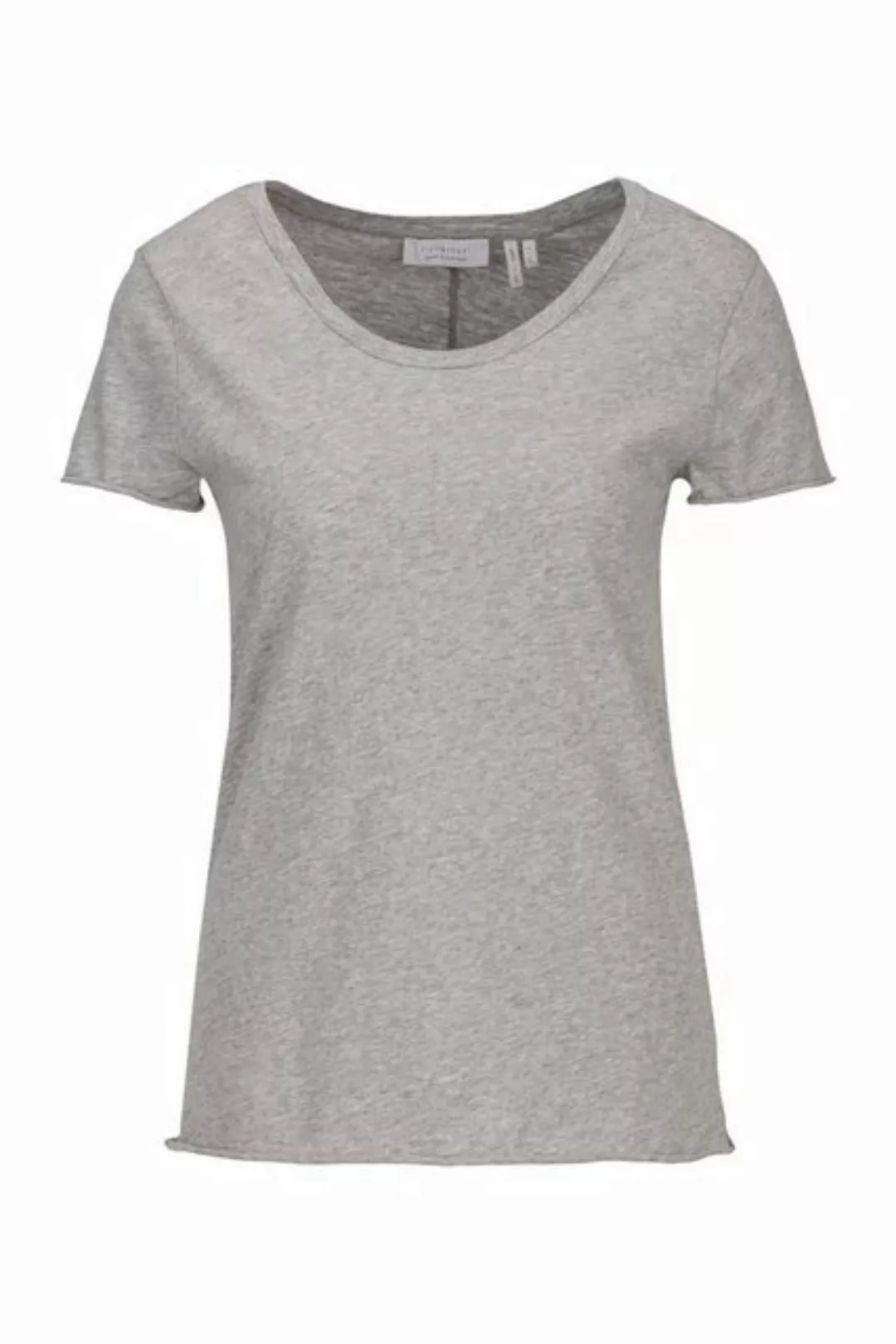 Rich & Royal T-Shirt Damen Shirt SLUB Kurzarm (1-tlg) günstig online kaufen