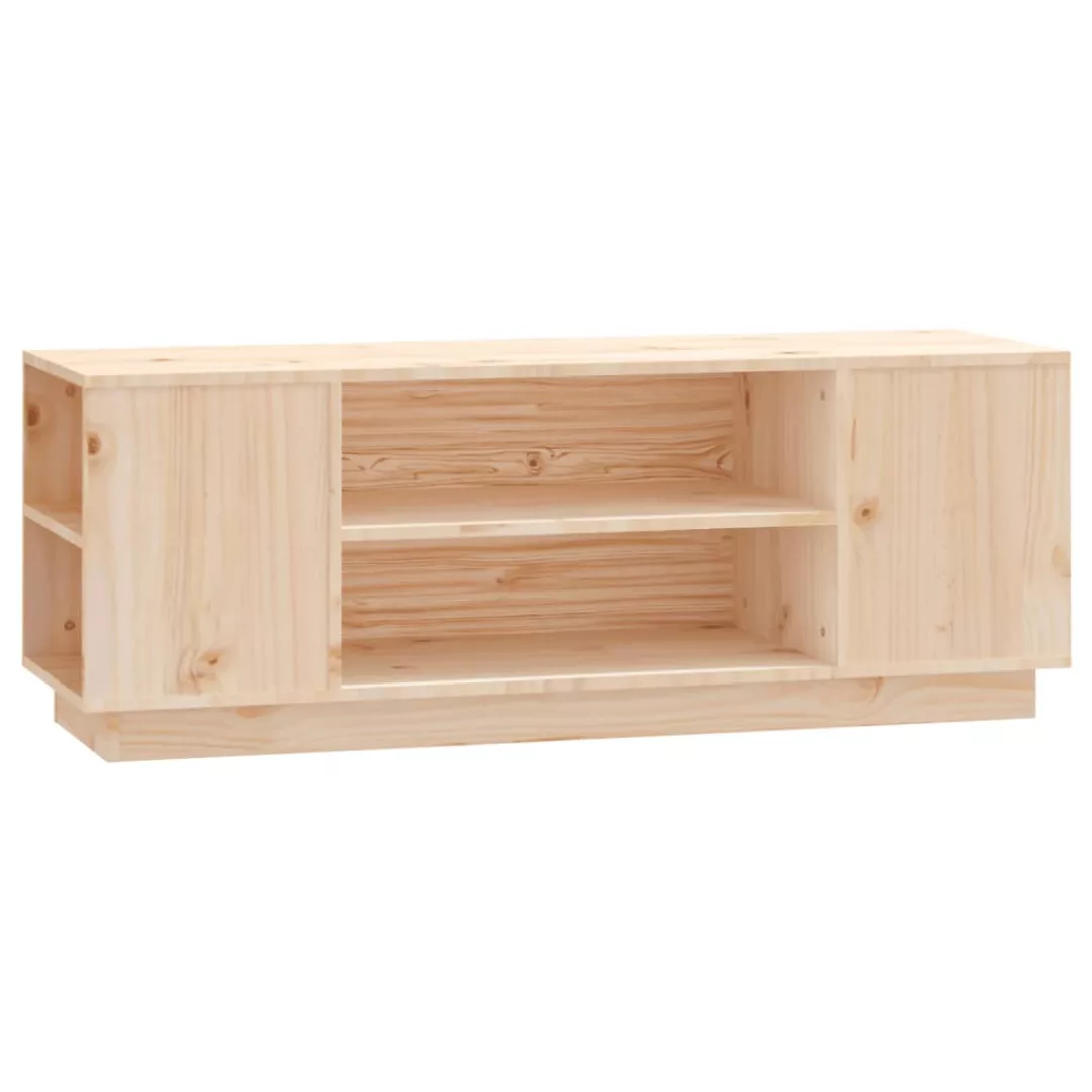 Vidaxl Tv-schrank 110x35x40,5 Cm Massivholz Kiefer günstig online kaufen