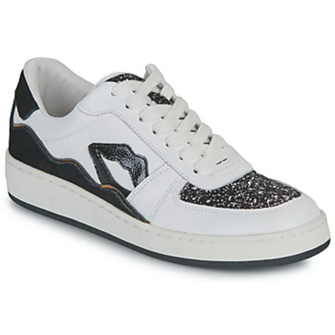 Bons baisers de Paname  Sneaker LOULOU BLANC NOIR GLITTER günstig online kaufen