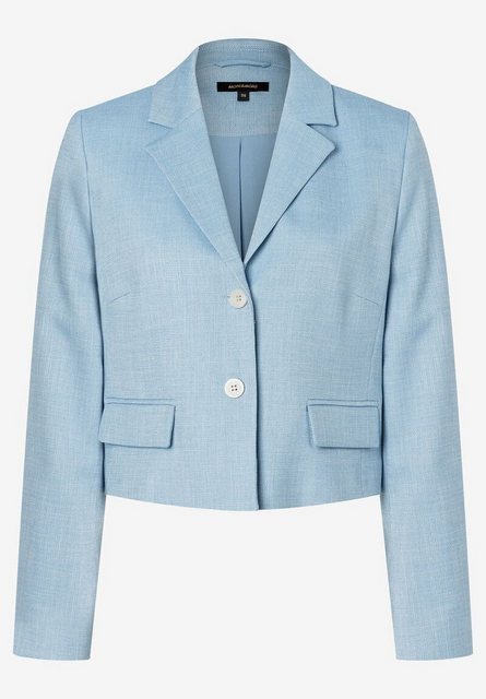 MORE&MORE Sweatblazer kurzer Blazer hellblau Frühjahrs-Kollektion günstig online kaufen