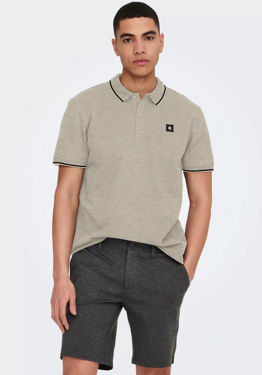 ONLY & SONS Poloshirt "ONSFLETCHER SLIM SS POLO NOOS" günstig online kaufen