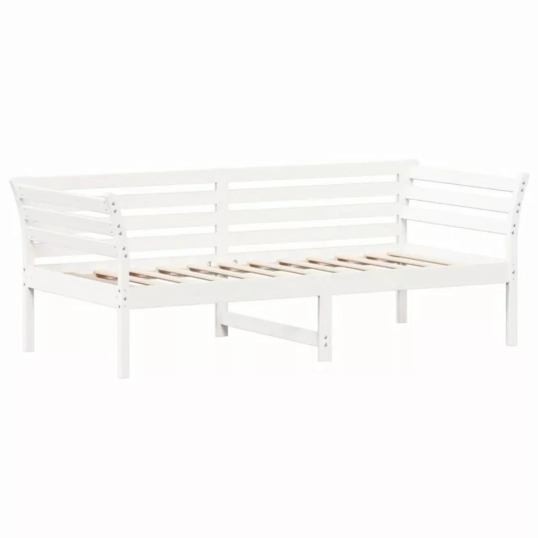 vidaXL Gästebett vidaXL Gästebett Tagesbett Weiß 75x190 cm Massivholz Kiefe günstig online kaufen