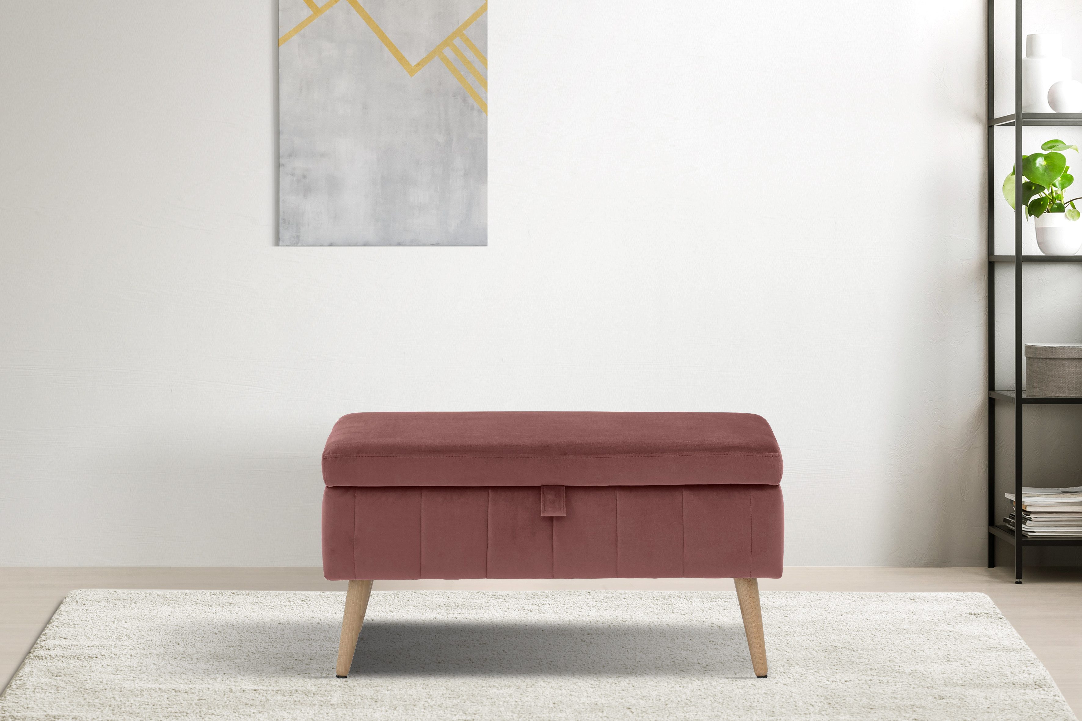 INOSIGN Truhenbank "AMIRA Sitzbank mit Stauraum, Maße B/T/H: 81/36/43 cm", günstig online kaufen