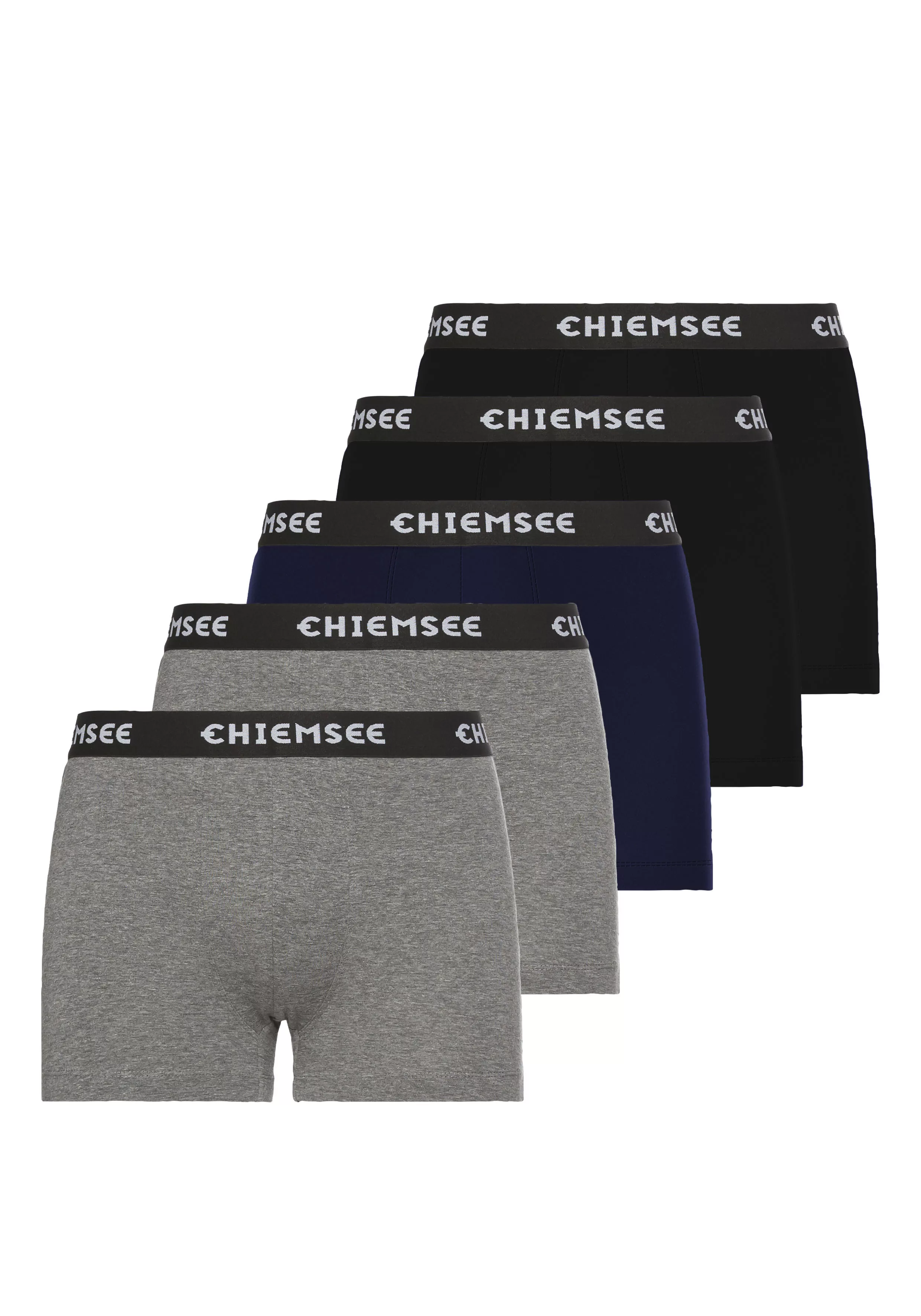 Chiemsee Boxershorts, (Packung, 5 St.), mit elastischen Logobund günstig online kaufen