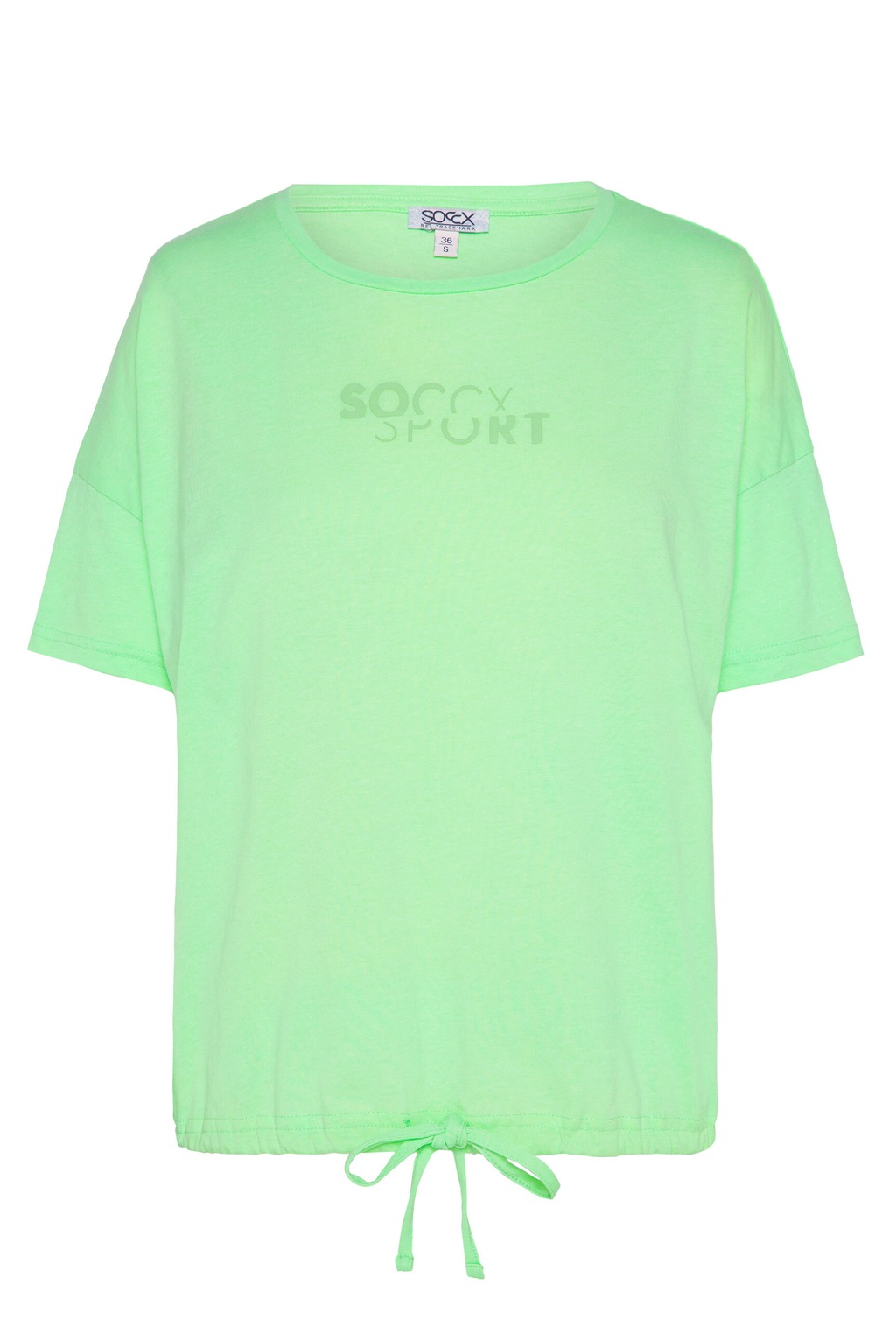 SOCCX Rundhalsshirt, mit Baumwolle günstig online kaufen