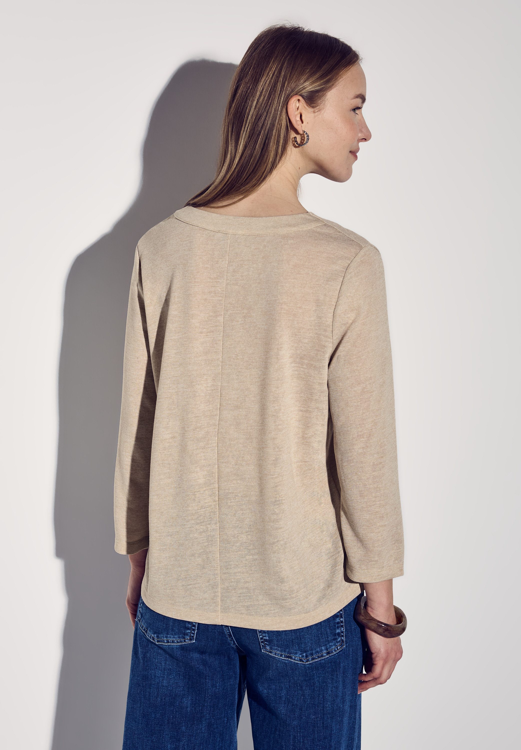 STREET ONE 3/4-Arm-Shirt, mit 3/4 Ärmeln günstig online kaufen