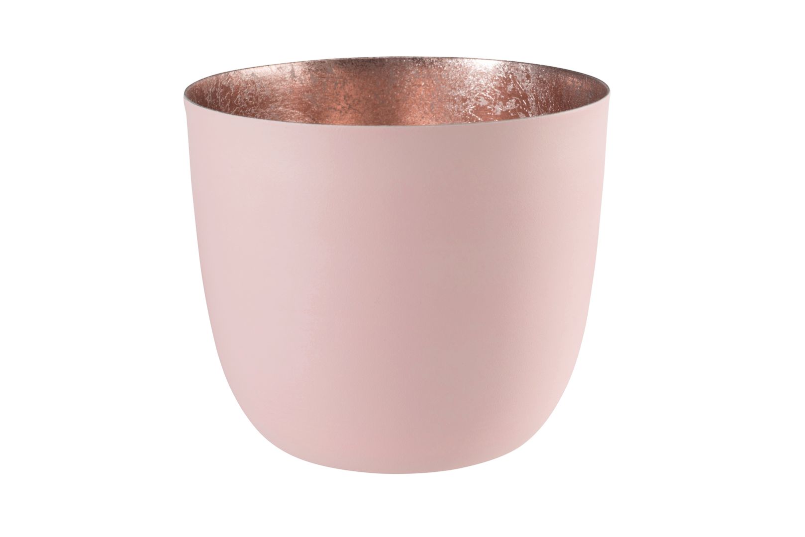 Madras Windlicht matt roségold blush M - H:8,5 cm/Ø10cm günstig online kaufen